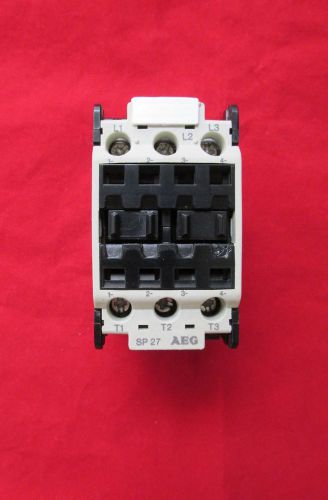 CONTACTOR, AEG SP 26, 3-POLE, 40 AMP NEW IN BOX