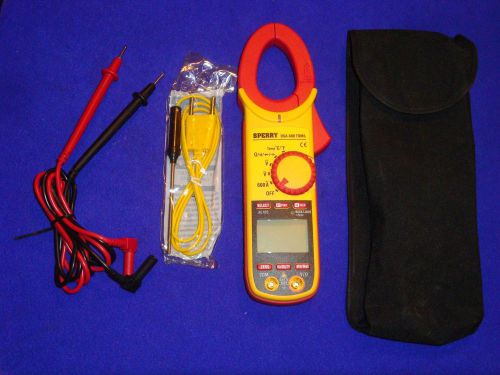 SPERRY DSA-680 TRMS CLAMP METER,600 A, MULTITESTER