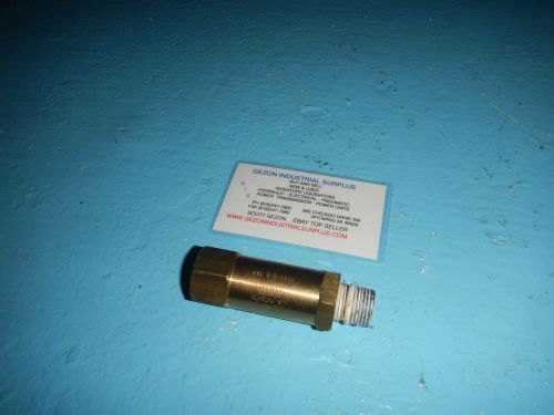 Kepner 408b-3-5 hydraulic inline check valve 3/8&#034; npt brass for sale