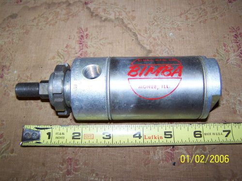 BIMBA STAINLESS MODEL 311-D PNEUMATIC AIR CYLINDER 1&#034; STROKE 5/8&#034; BORE