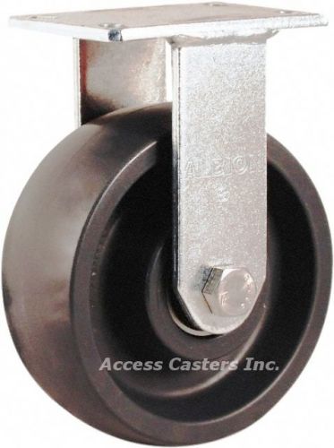 330xp06528r 6&#034; albion stainless steel rigid caster poly wheel, 1700 lbs capacity for sale