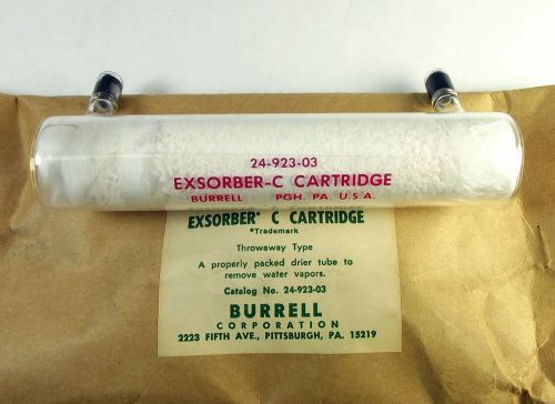 (CS-618) Burrell Scientific PN 24-923-03 Exsorber-C Cartridge