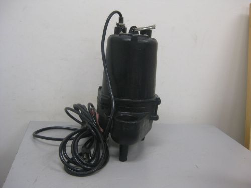 1/2 hp submersible sewage pump, 115v, 2&#034; npt discharge, 1750 rpm, 140 gpm /40e/ for sale