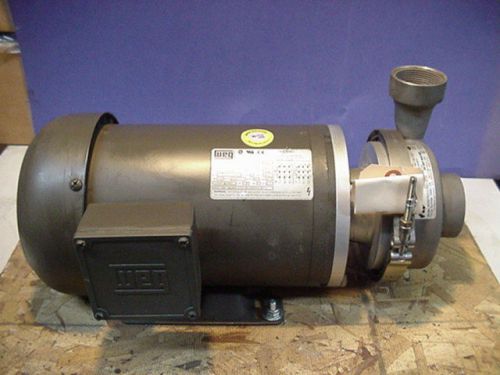 NEW Finish Thompson FTI stainless centrifugal pump AC5 3hp AC5STS3V478B015C25