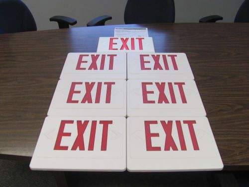 *7* Exit Sign Front Covers