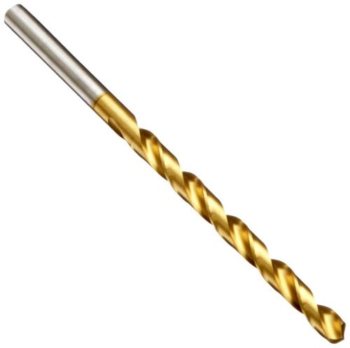 Precision Twist 25/64&#034; Jobber Length Drill HSS TiN Coated 3 3/4&#034; Flute 5 1/8&#034; L