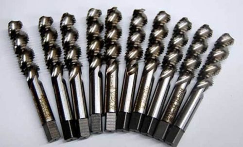 10 pcs. titex 7/16-14 gh3 b3536 high performance fast spiral plug taps for sale
