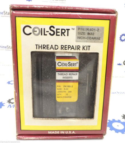 Usa!! coil-sert 8-32 thread repair kit - #ik401-2 for sale