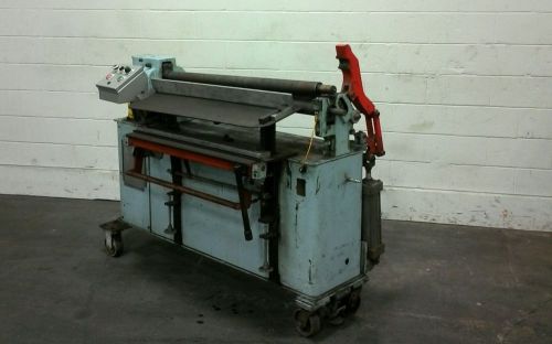 Peck,stow &amp; wilcox initial pinch sheet metal bending roll - used - am11627 for sale