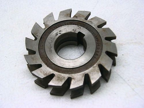 Plain Straight Tooth Concave Milling Cutter 3 X 7/16 X 1 HSS