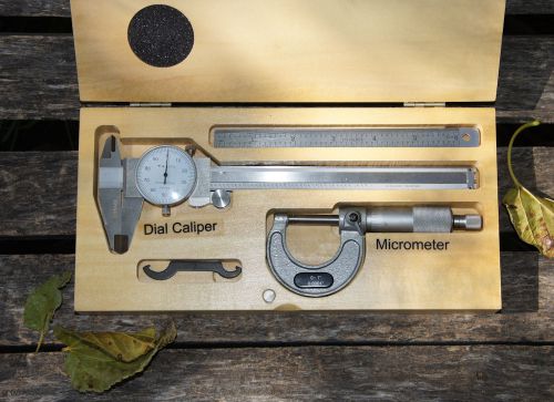 Alltrade precision micrometer caliper complete set nib for sale