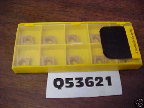 Tin coated carbide inserts new 10 pcs ccmt 32.51 c5 for sale