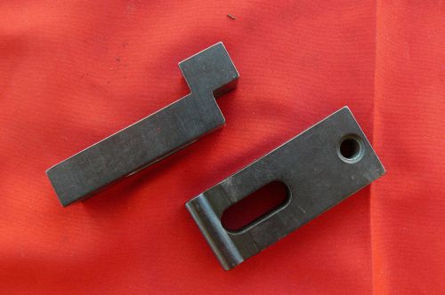 2 te-co tapped clamps end step strap 30801 30908 mill lathe drill press tool for sale