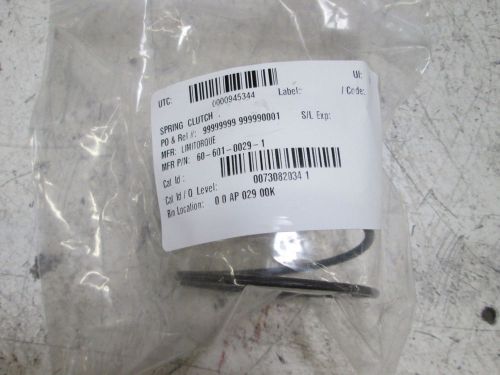 LIMITORQUE 60-601-0029-1 SPRING CLUTCH *NEW OUT OF BOX*