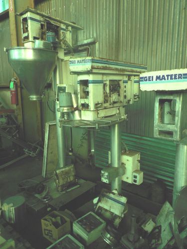 Gei mateer model 1900 neotron auger fillers ( filling machine ) for sale