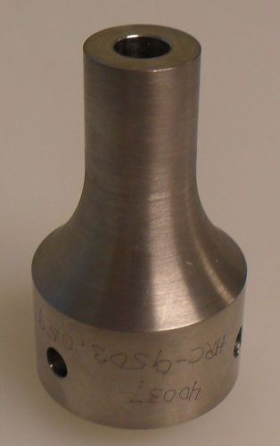 Branson ultrasonic welder catenoidal horn 40037 hrc-9503.059  1-7/16&#034;dia  2-1/2h for sale