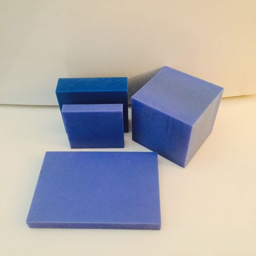 .25&#034; Blue Cast Nylon MC901 Plastic Sheet - Priced / Square Foot- Cut to Size!