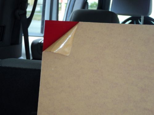 Opaque red cast acrylic plexiglass sheets -  25 1/2&#034; x 25 1/2&#034; x 1/8&#034; thick for sale