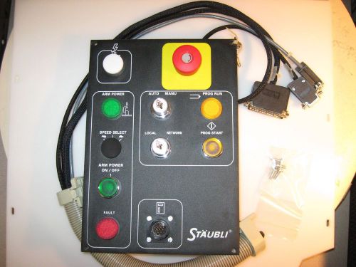 (wd) staubli robot control panel cs7, ysk 9131 e, d211 260 07c, new for sale