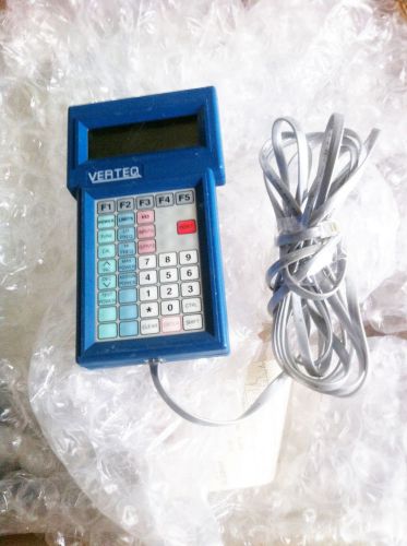 Verteq hand held keypad/display w/ cable model 8045r4-2, p/n: 4121133 &amp; 4121134 for sale