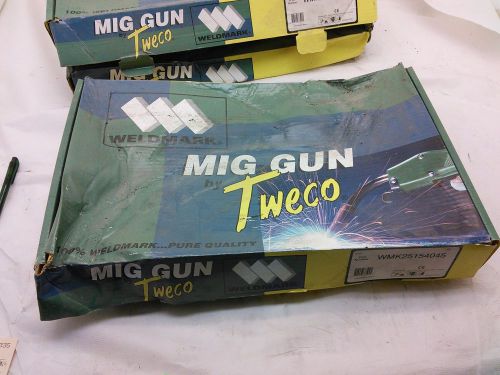 Tweco wmk25154045 250 amp mig gun w/tweco plug welding mig gun for sale