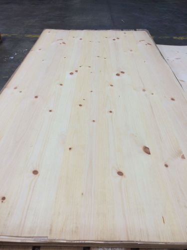 Wood Veneer Random Plank Pine 48x98 1pcs total 10mil paper backer &#034;EXOTIC&#034;501.6