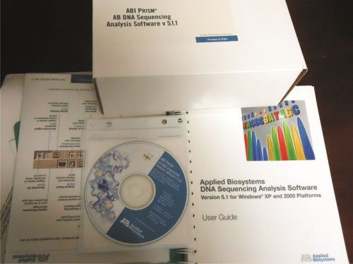 ABI Prism Applied Biosystems DNA Sequencing Analysis Software  v 5.1.1 P/N 43467