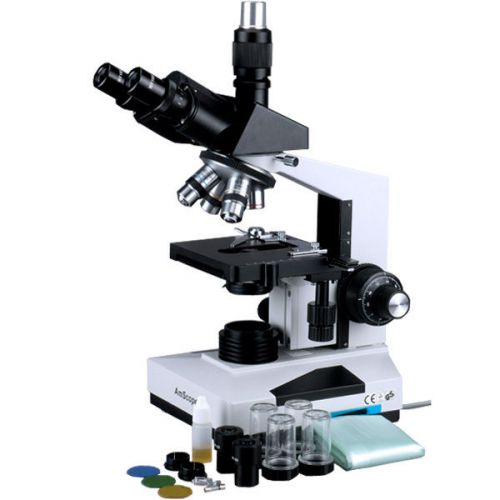 40x-1600x led trinocular biological compound microscope for sale