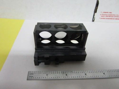 PRISM MOUNTED FOR LEICA GERMANY DMR MICROSCOPE OPTICS AS IS BIN#A4-SA-9