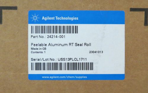 Agilent Peelable Aluminum RT Heat Seals PlateLoc  Microplate Sealer 24214-001