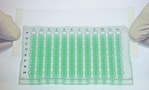 Opti-seal qpcr and storage film, adhesive, optical viewing, clear, polyolefin for sale