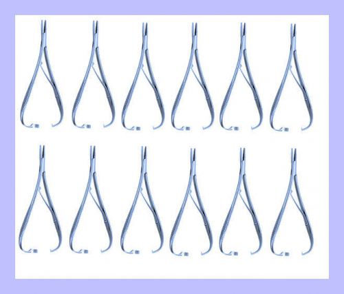 12 Mathieu suture Needle Holder Plier 5.5&#034;Orthodontic Surgical Dental Instrument
