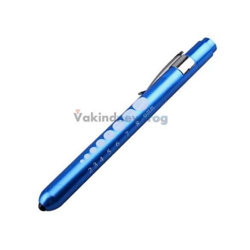 V1 Medical EMT Surgical Penlight Pen Light Flashlight Torch With Scale First Aid