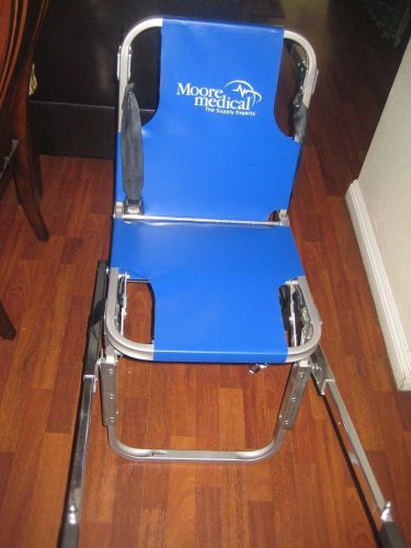 Emergency stair  Foldable Chair, blue, Adult.