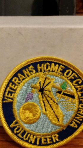 Veteran Home of California Volunteer patch