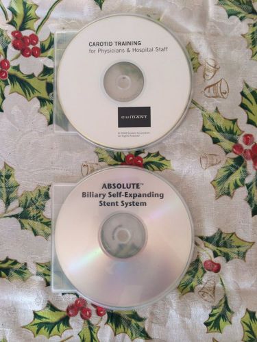 Guidant/Abbott Vascular Carotid Stent Training (Physicians &amp; Hospitals) 2CD/DVDs
