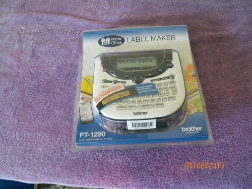 NEW  BROTHER PT-1290 ELECTRONIC LABELING SYSTEM LABEL MAKER