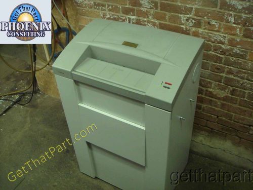 Intimus 602 602cc crosscut german hi volume industrial paper shredder for sale