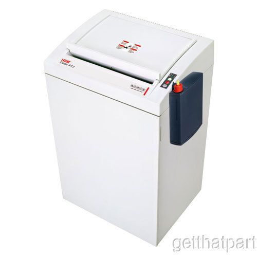 Hsm 411.2 15644 classic level 6 high security auto oiler paper shredder for sale