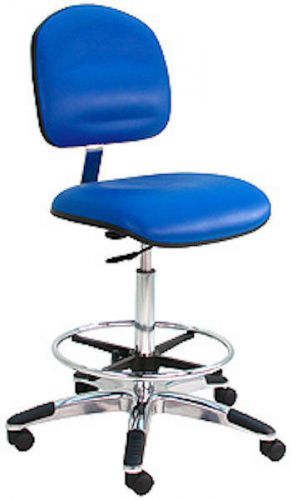 New benchpro esd anti static vinyl chair w/ alum base for sale
