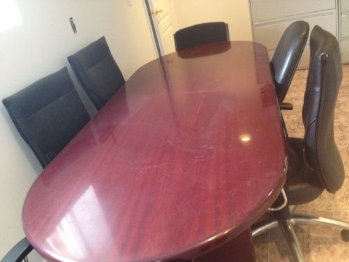 Conference Room Table with Available Chairs