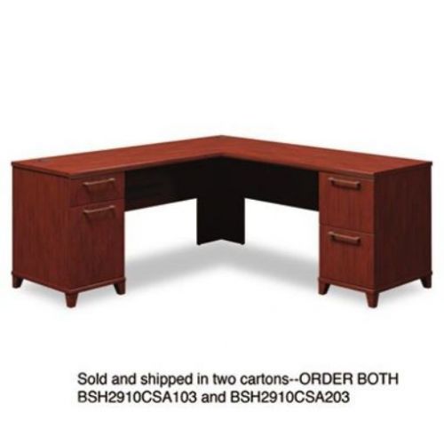 Bush Industries 2910CSA203 L-Shaped Desk  72 in.x72 in.x30 in.  Box 2 of 2  Harv