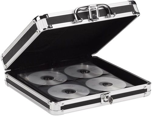 Locking media binder cd capacity with key lock direct sunlight vz01045-2 for sale