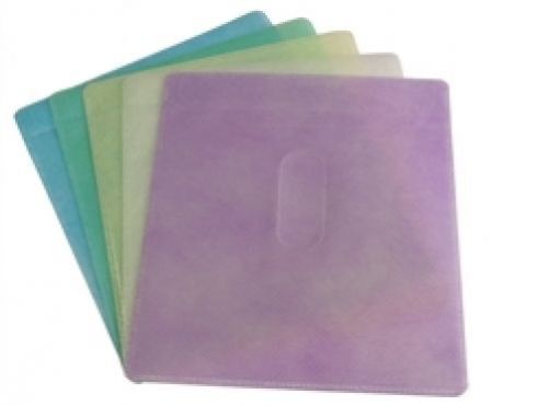 CD Double-sided Plastic Sleeve Assorted Color Budget