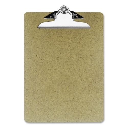 Lot of 3 oic clipboard - 1&#034; cap- 9&#034;x12.5&#034; - hardboard - brown for sale