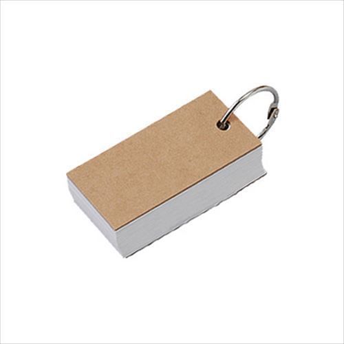 MUJI Moma Recycled paper flash card 100 sheets from Japan New