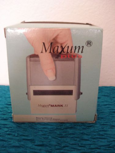 Maxim Plus Mark II self-inking home party stamper