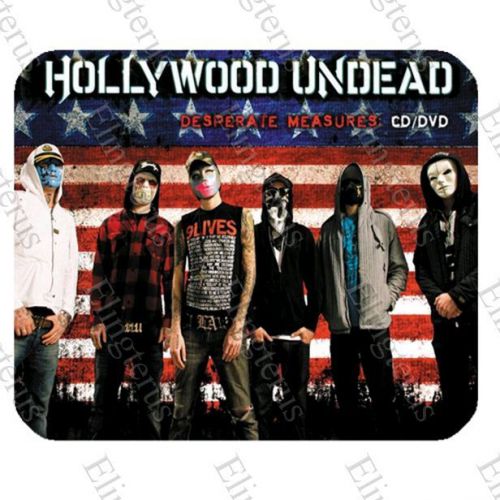 New Hollywood Undead Mouse Pad Backed With Rubber Anti Slip for Gaming