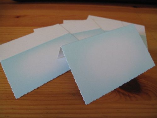 Place Cards in Sky Blue