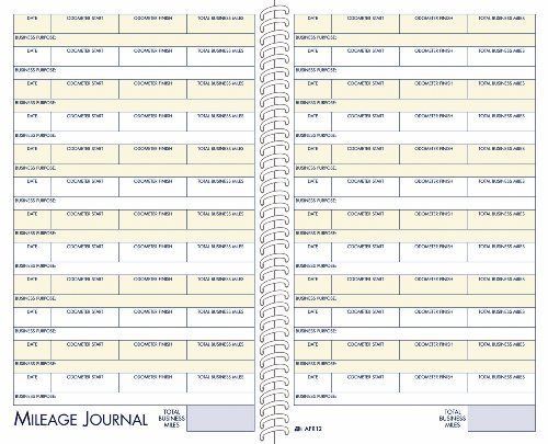 Adams Vehicle Mileage/expense Journal Pocket - 64 Sheet[s] - 8.50&#034; X (afr12)
